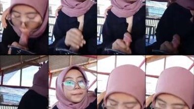 Video Jilbab nyepong ayang di warung