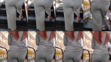 Video Jilbab celana putih