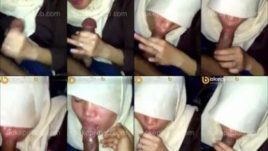 Video 100 Jilbab Sepong Kontol Sampai Muntah